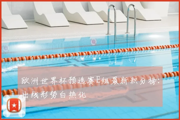 欧洲世界杯预选赛E组最新积分榜：出线形势白热化