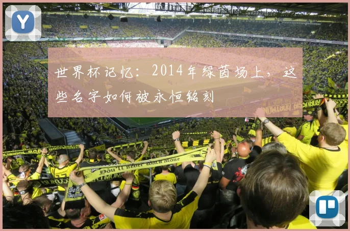 世界杯记忆：2014年绿茵场上，这些名字如何被永恒铭刻