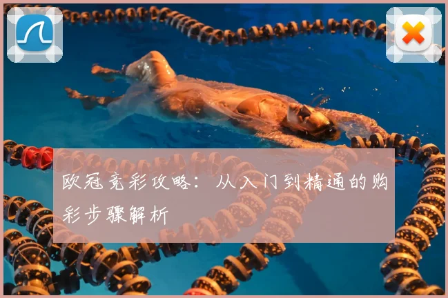 欧冠竞彩攻略：从入门到精通的购彩步骤解析